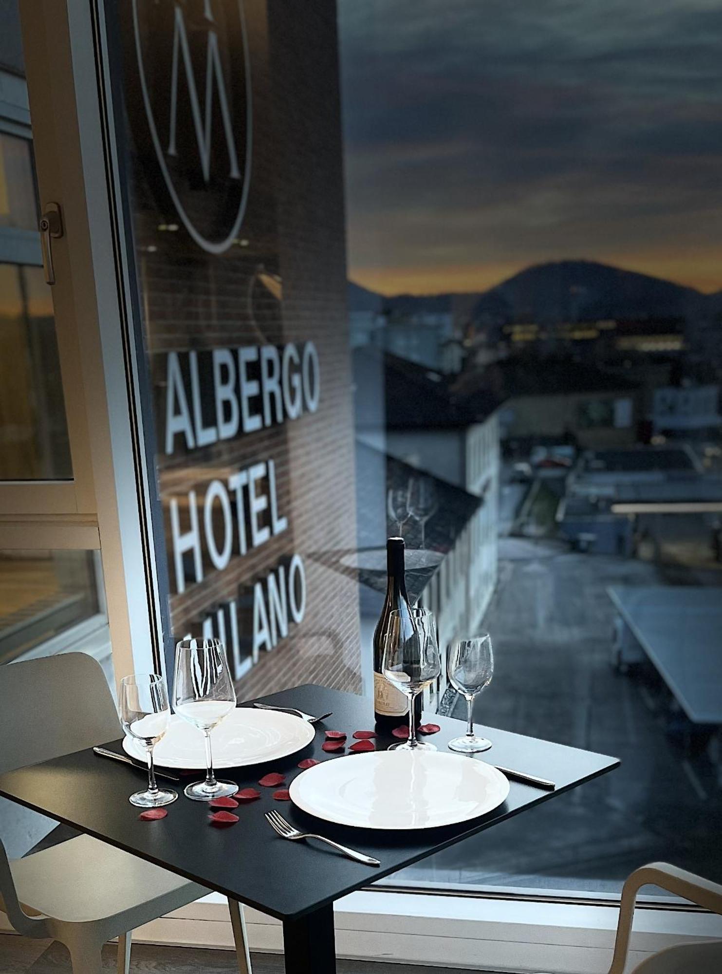 Hotel Albergo Milano Mendrisio Exterior foto